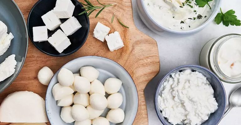 Cheese and curd products